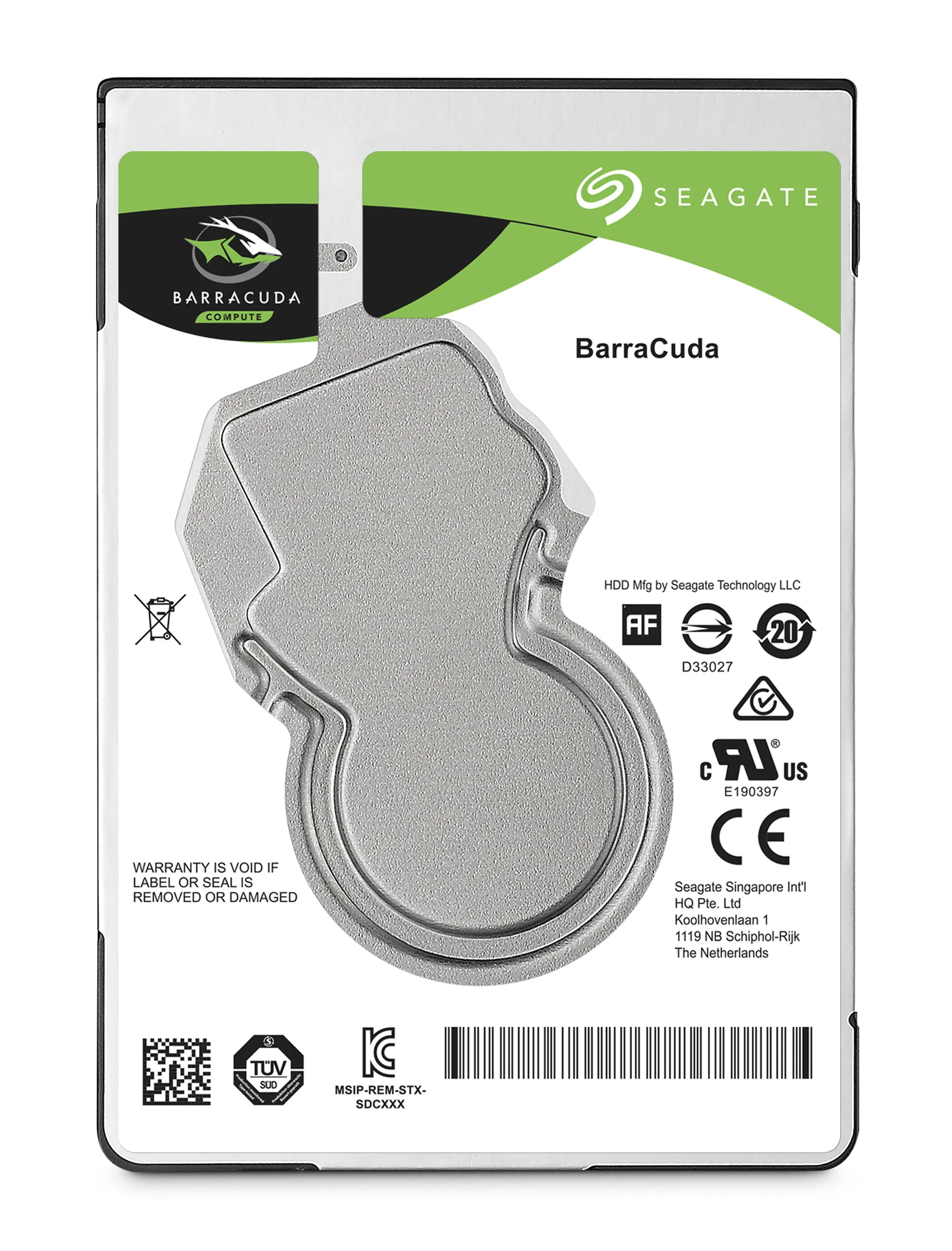 Seagate Barracuda 4TB; 2.5'' Notebook drive; SATA 6GB/s; RPM 5400; 128MB Cache 15mm (ST4000LM024)