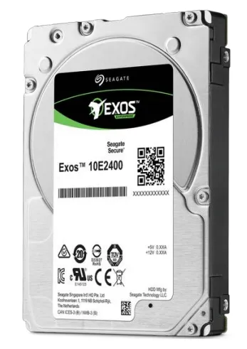 Seagate Exos 10E2400 600GB SAS Secure SED; 2.5'' Internal; 12GB/s; 512Native; RPM 10K; 128MB Cache (ST600MM0039)
