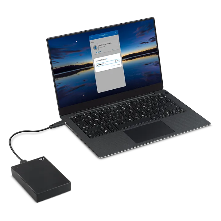 Seagate STKZ5000400 One Touch 5TB; 2.5''; USB 3.0; External HDD - Black; Includes Seagate Rescue data recovery service; 3 Year W (STKZ5000400)