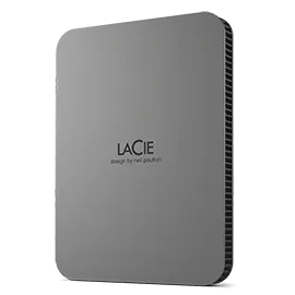 Seagate LaCie 4TB; USB-C; USB 3.1; Aluminum enclosure; Silver (STLR4000400)