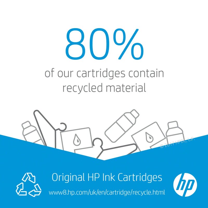 HP 903XL High Yield Cyan Original Ink Cartridge;~825 pages. (HP OfficeJet  6950/6960/6970 series (HP 907 NOT for 6950). (T6M03AE)_6