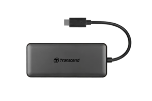 TRANSCEND TS-HUB5C USB Type C Hub 2 x USB 3.1 Gen 2 Type A; 1 x USB Type C port; 1 x USB Type C PD port and SD & MicroSD Reader (TS-HUB5C)
