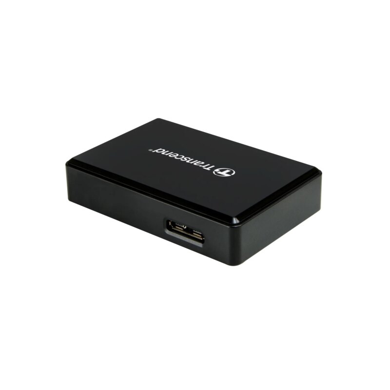 TRANSCEND USB3.1 UHS-II MULTICARD READER - BLACK (TS-RDF9K2)_2