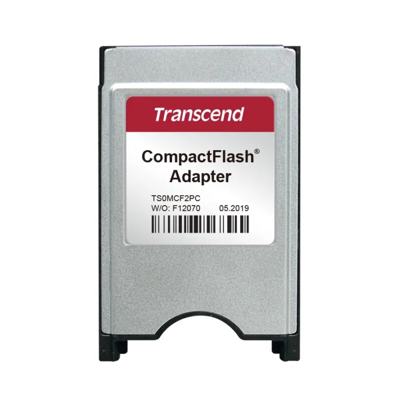 TRANSCEND PCMCIA ADAPTER FOR COMPACT FLASH CARD (TS0MCF2PC)