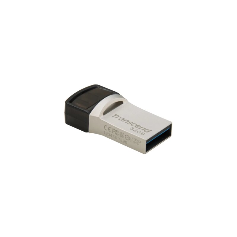 TRANSCEND 128GB JETFLASH 890 USB-C & USB 3.1 OTG FLASH DRIVE - SILVER (TS128GJF890S)_4