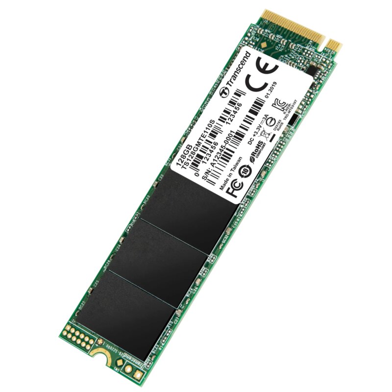 TRANSCEND 128GB  MTE110S PCI-E GEN 3x4 M.2 2280 SSD 3D TLC - 1500 MB/s Read 550 MB/s Write - 50 TBW (TS128GMTE110S)_6