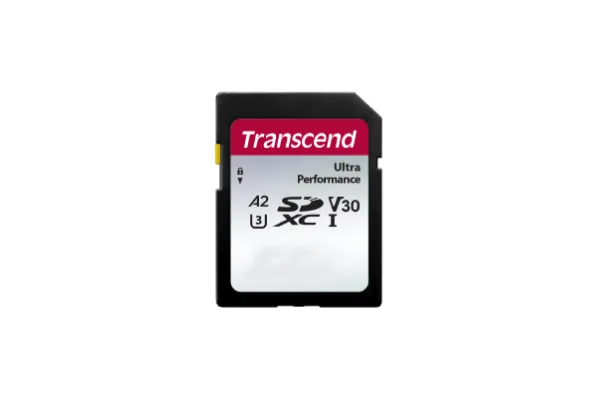 TRANSCEND 340S 128GB ULTRA PERFROMANCE SD CARD SDXC UHS-I  U3 V30 A2 C10 - READ 160 MB/S - WRITE 90MB/S (TS128GSDC340S)