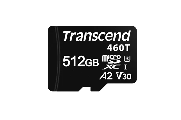 TRANSCEND 128GB USD460T HIGH ENDURANCE EMBEDDED  MICRO SD CARD SDXC V30 U3 A2 (TS128GUSD460T)