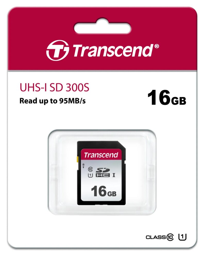 TRANSCEND 300S 16GB UHS-I CLASS 10 U1 SDHC CARD - 2D NAND (TS16GSDC300S)_4