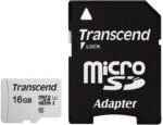 TRANSCEND 300S 16GB MICRO SD UHS-I U1 CLASS 10 READ 95 MB/S WRITE 45MB/S WITH SD ADAPTOR (TS16GUSD300S-A)_2