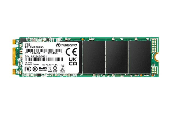 TRANSCEND 1 TB MTS825S M.2 SATA3 2280 SSD - CACHELESS TLC (TS1TMTS825S)