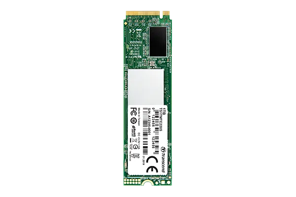 TRANSCEND 256GBMTE220S PCI-E GEN 3x4 NVMe M.2 2280 SSD 3D TLC with DRAM cache - 3300 MB/s Read 1250 MB/s Write - 550 TBW (TS256GMTE220S)