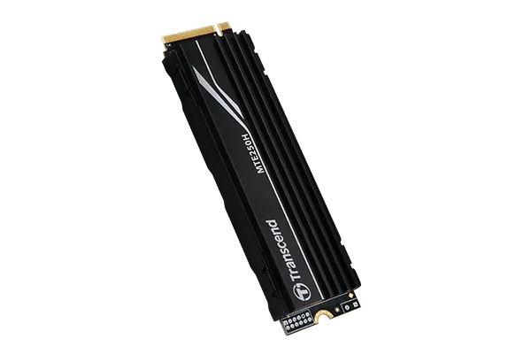 TRANSCEND 2TB MTE250H PCI-E  GEN 4X4 M.2 NVMe 2280 SSD 3D TLC -7100 MB/s Read 6500 MB/s Write- with Heat Sink - 1560TBW (TS2TMTE250H)