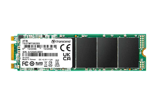 TRANSCEND 2 TB MTS825S M.2 SATA3 2280 SSD - CACHELESS TLC (TS2TMTS825S)
