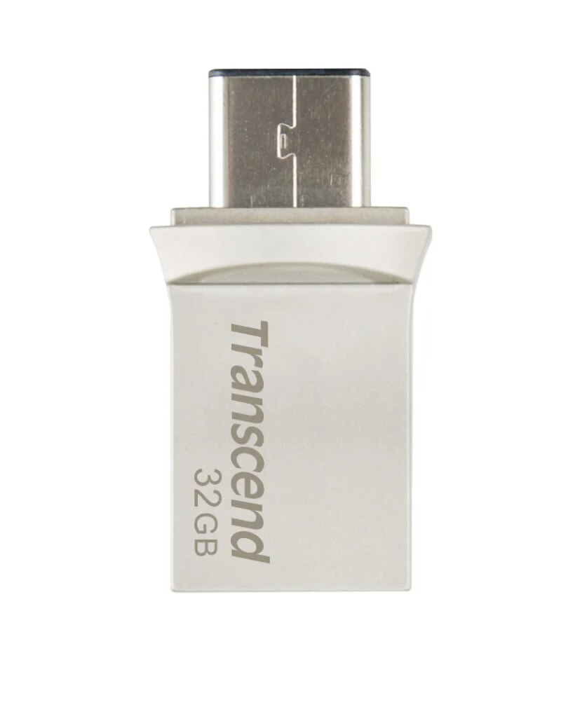 TRANSCEND 32GB JETFLASH 890 USB-C & USB 3.1 OTG FLASH DRIVE - SILVER (TS32GJF890S)_6