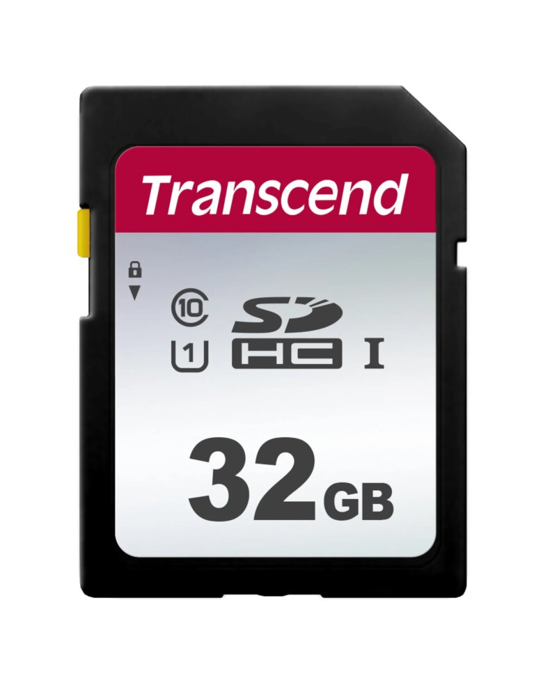 TRANSCEND 300S 32GB UHS-1 CLASS 10 U1 SDHC CARD -2D NAND (TS32GSDC300S)_1