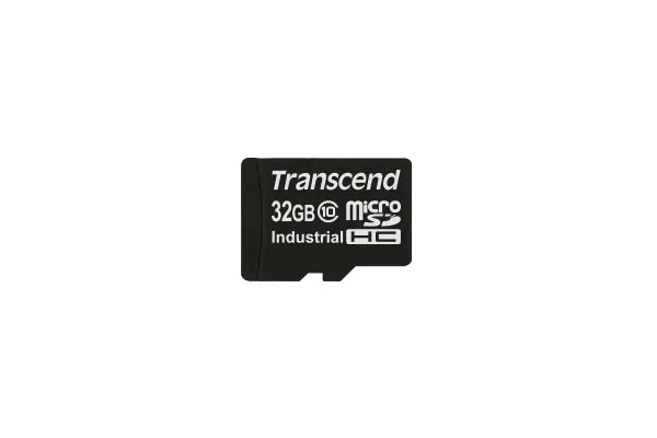 TRANSCEND 32GB INDUSTRIAL MICROSDHC CLASS10 CARD - MLC (TS32GUSDC10I)