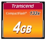 TRANSCEND 4GB COMPACT FLASH 133X (TS4GCF133)