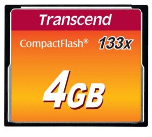 TRANSCEND 4GB COMPACT FLASH 133X (TS4GCF133)