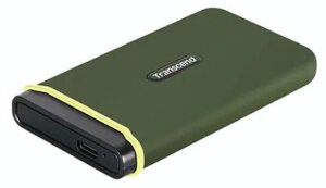 TRANSCEND 500GB ESD380C USB3.2 Gen 2X2 TYPE C (USB 20Gbps) & A PORTABLE SSD. Read up to 2000MB/s and Write up to 2000MB/s (TS500GESD380C)