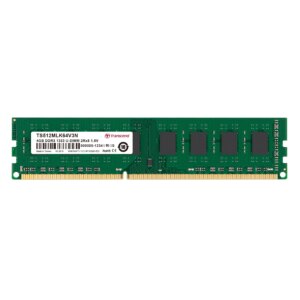 TRANSCEND 4GB Dual Rank DDR3-1333 DESKTOP DIMM 256Mx8 (TS512MLK64V3N)