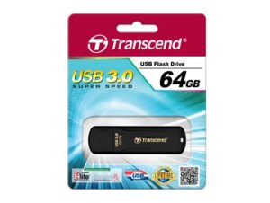 TRANSCEND 64GB JETFLASH 700 USB 3.1 GEN 1 (USB 5Gbps) FLASH DRIVE (TS64GJF700)