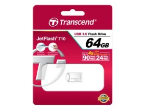 TRANSCEND 64GB JETFLASH 710 USB 3.0 - SILVER (TS64GJF710S)