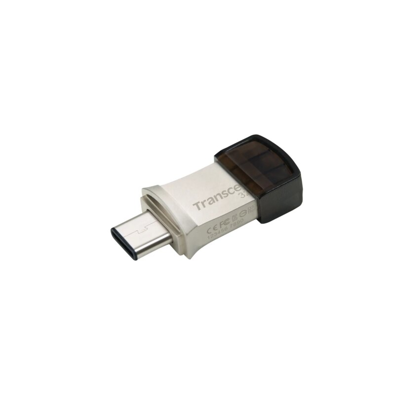 TRANSCEND 64GB JETFLASH 890 USB-C & USB 3.1 OTG FLASH DRIVE - SILVER (TS64GJF890S)_9