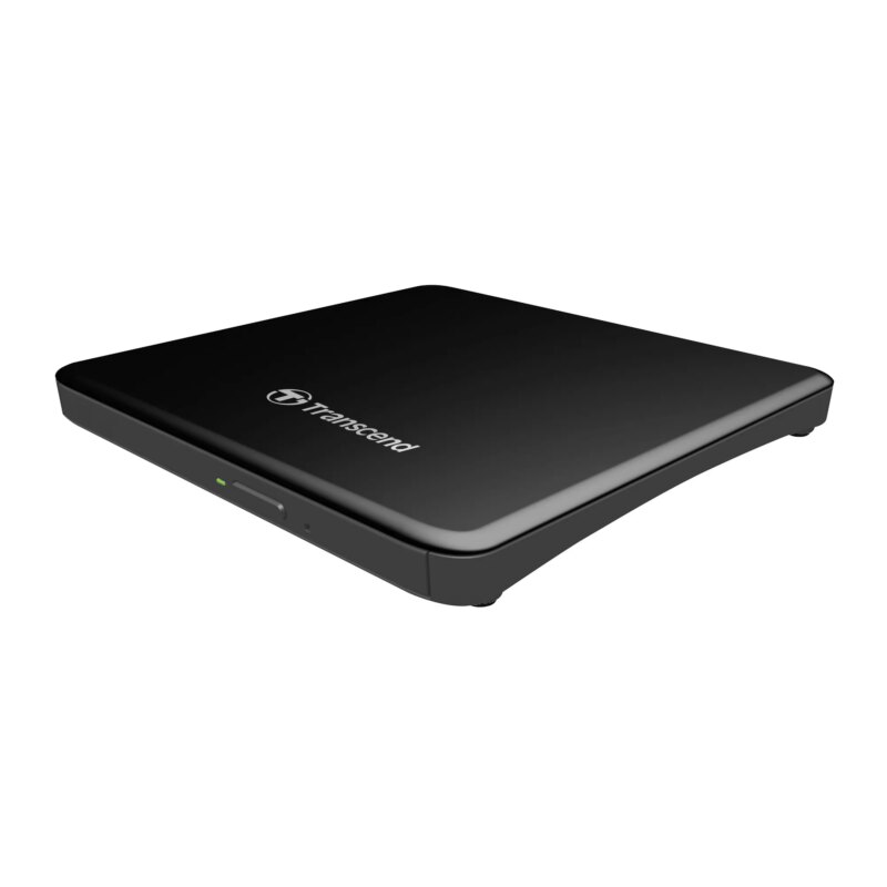 TRANSCEND 8X ULTRA-SLIM USB DVD-RW - BLACK (TS8XDVDS-K)_1