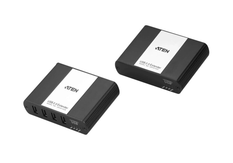 ATEN 4-Port USB 2.0 Cat 5 Extender over LAN (UEH4102)_6