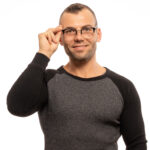 Lozza Vl4145 480blk (VL4145 480BLK) Unisex EYEWEAR_4