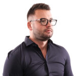 Lozza Vl4152 500blk (VL4152 500BLK) Unisex EYEWEAR_4