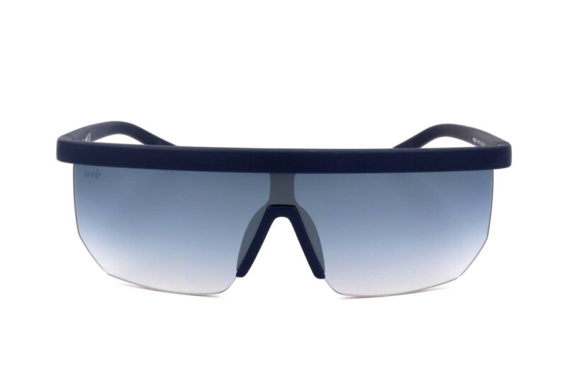 Web Sunglasses We0221 Matte Blue (WE0221-91W 58-16-125) Unisex EYEWEAR_1