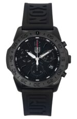 Luminox Pacific Diver Chronograph Rubber Strap Black Dial Quartz XS.3141.BO.1.SET 200M Men's Watch