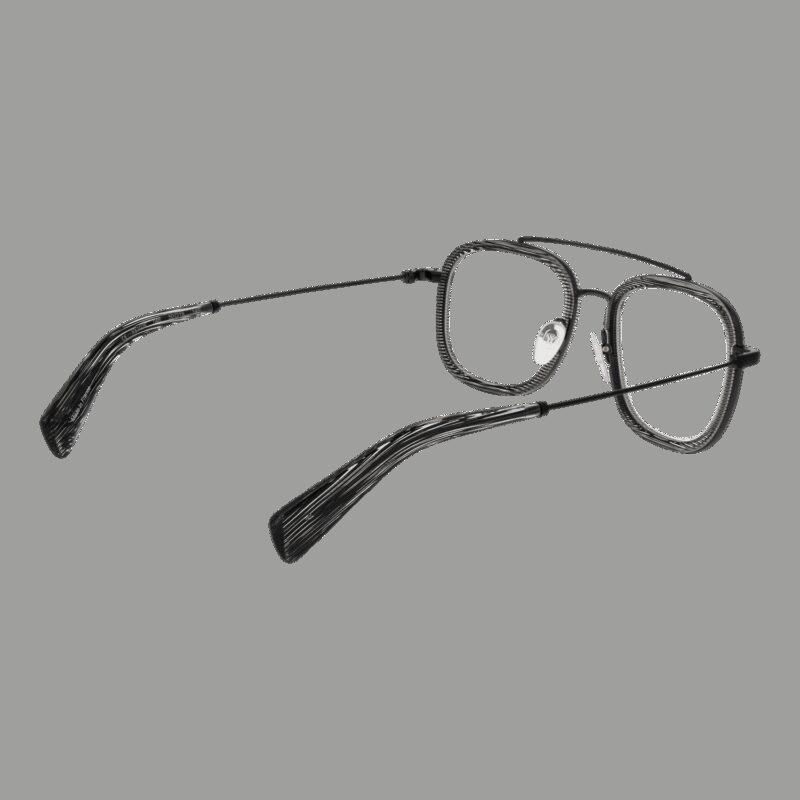 Yohji Yamamoto Unisex Eyeglasses (YY1026 50048) - Image 7