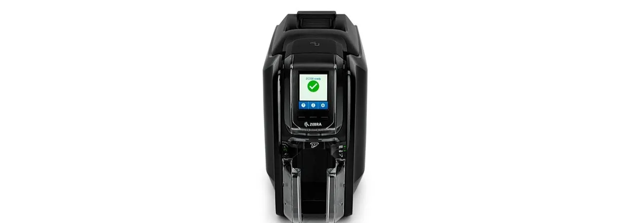 Zebra - Printer ZC350; Single Sided; UK/EU Cords; USB & Ethernet; Windows Driver (ZC35-000C000EM00)
