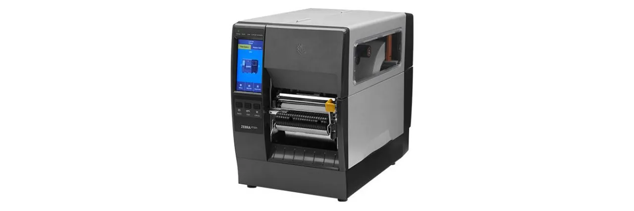 Zebra TT Printer ZT231; 4''; 203 dpi; Thermal Transfer; Cutter with Catch Tray; EU/UK Cords; USB; Serial; Ethernet; BTLE; USB Ho (ZT23142-T2E000FZ)
