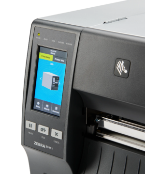 TT Printer ZT411; 4''; 203 dpi; Euro and UK cord; Serial; USB; 10/100 Ethernet; Bluetooth 4.1/MFi; USB Host; EZPL (ZT41142-T0E0000Z)