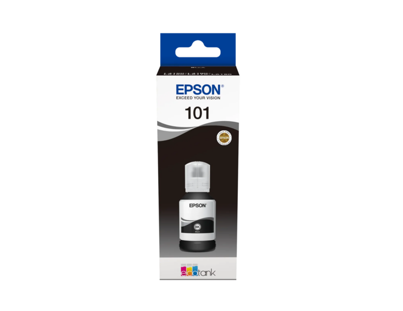 Epson 101 Ecotank Black ink bottle (127ml). 7500 pages @ 5% coverage. (C13T03V14A)_2