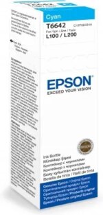 Epson T6642 Ecotank Cyan ink bottle (70ml) (C13T66424A)