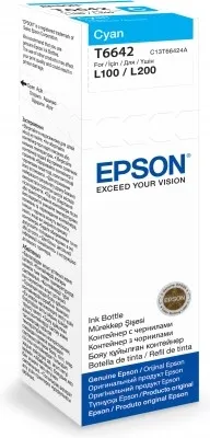 Epson T6642 Ecotank Cyan ink bottle (70ml) (C13T66424A)