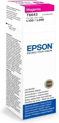 Epson T6643 Ecotank Magenta ink bottle (70ml) (C13T66434A)