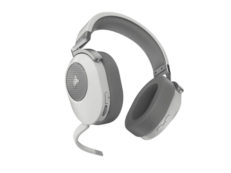 HS65 Wireless Premium White Headset; 50mm Audio Drivers; Omnidirectional Mic - PC/PS. (CA-9011286-AP2)_1