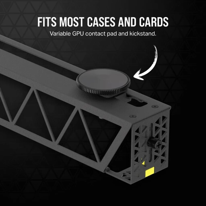 GPU Anti-Sag Bracket; Black (CC-8900683)