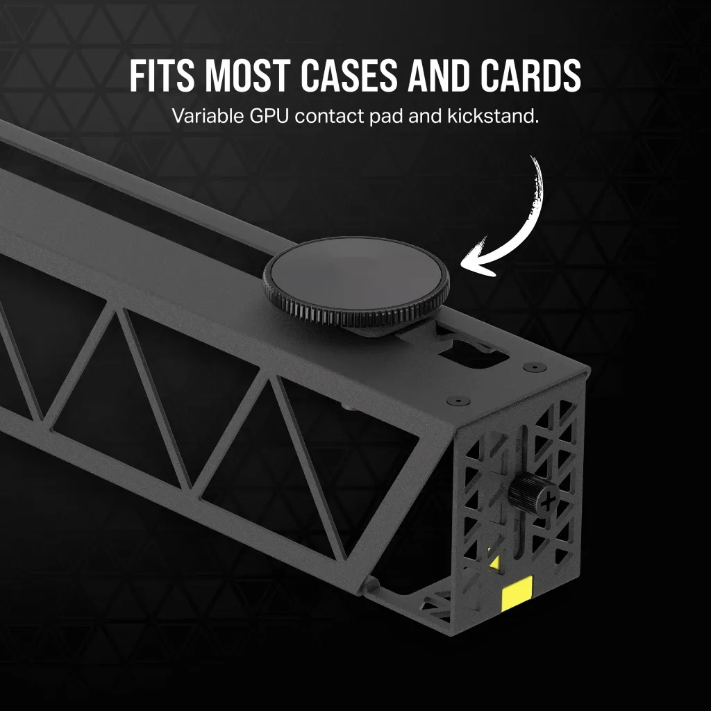GPU Anti-Sag Bracket; Black (CC-8900683)
