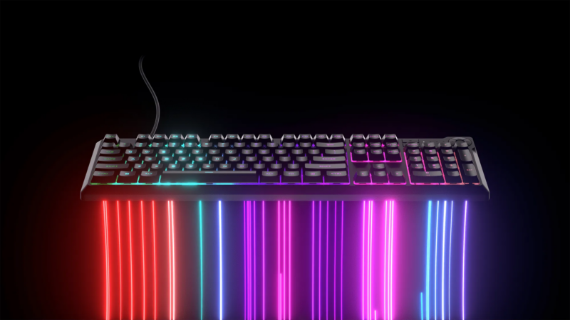 Corsair K55 Core Gaming Keyboard; Backlit Zoned RGB LED; Rubberdome (CH-9226C65-NA)_1