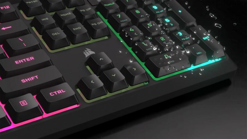 Corsair K55 Core Gaming Keyboard; Backlit Zoned RGB LED; Rubberdome (CH-9226C65-NA)_6