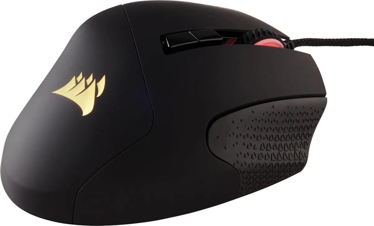 Corsair SCIMITAR ELITE RGB Optical MOBA/MMO Gaming Mouse; 18;000 DP; Black (CH-9304211-AP)