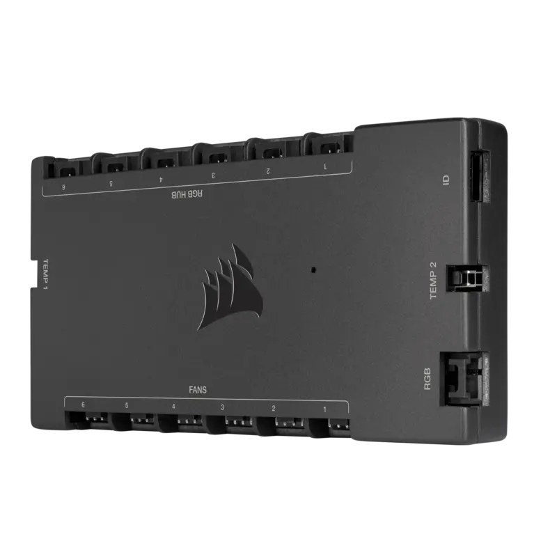 Corsair iCUE Commander CORE XT - Digital Fan Speed and RGB Lighting Controller.  6x Fan; 6x RGB (CL-9011112-WW)_3