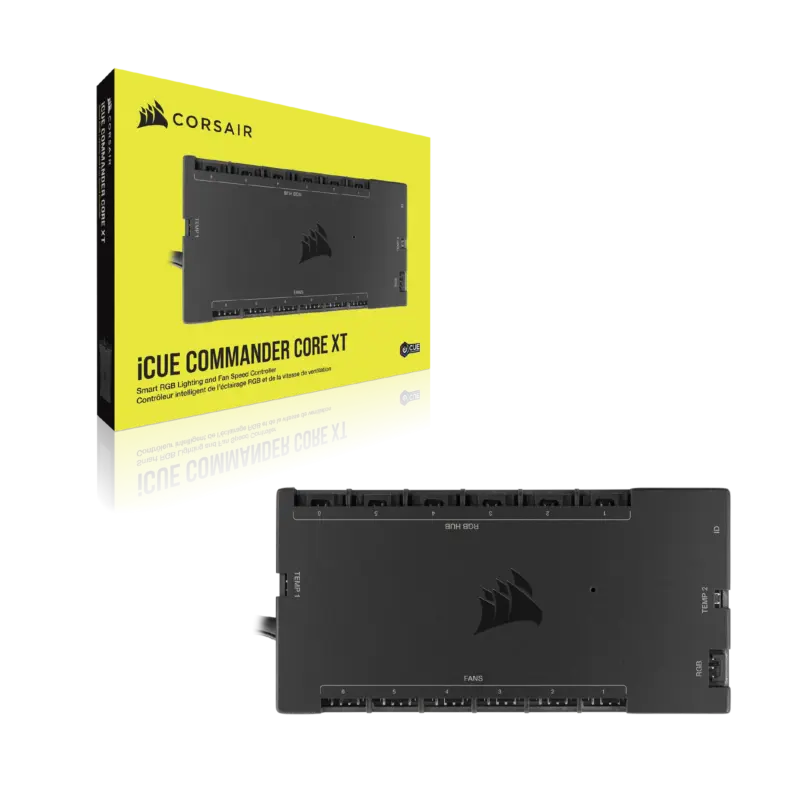 Corsair iCUE Commander CORE XT - Digital Fan Speed and RGB Lighting Controller.  6x Fan; 6x RGB (CL-9011112-WW)_5